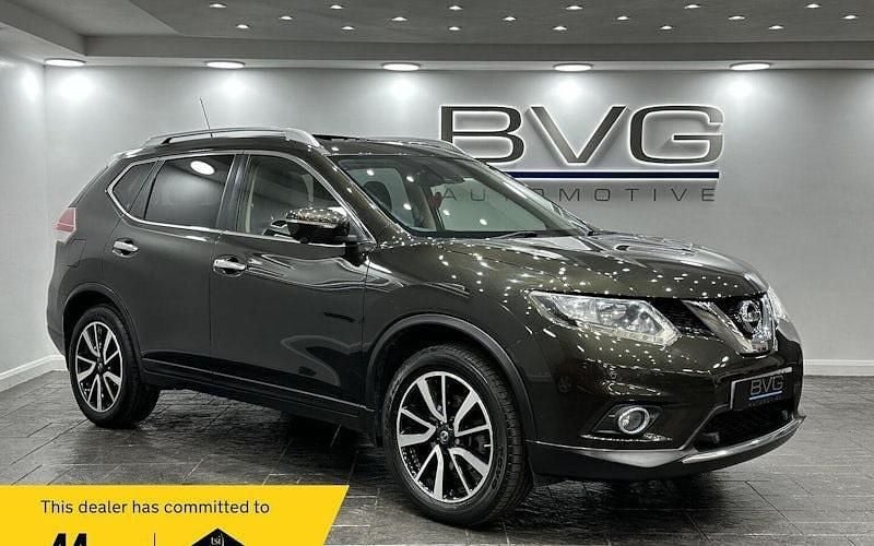 Green Used 2015 Nissan X-Trail N-TEC SUV | £7,494 (Fair price) - Image 1/2