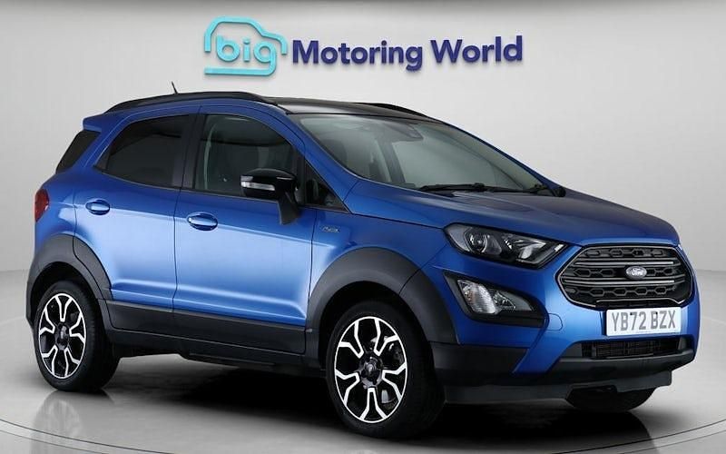 Begagnad Ford Ecosport Active 125 HK (91 kW) 2022 Blå SUV