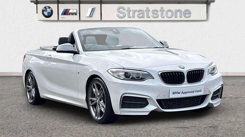 White Used 2018 BMW M240 M Sport Cabriolet | £17,990 (Good price) - Image 1/3