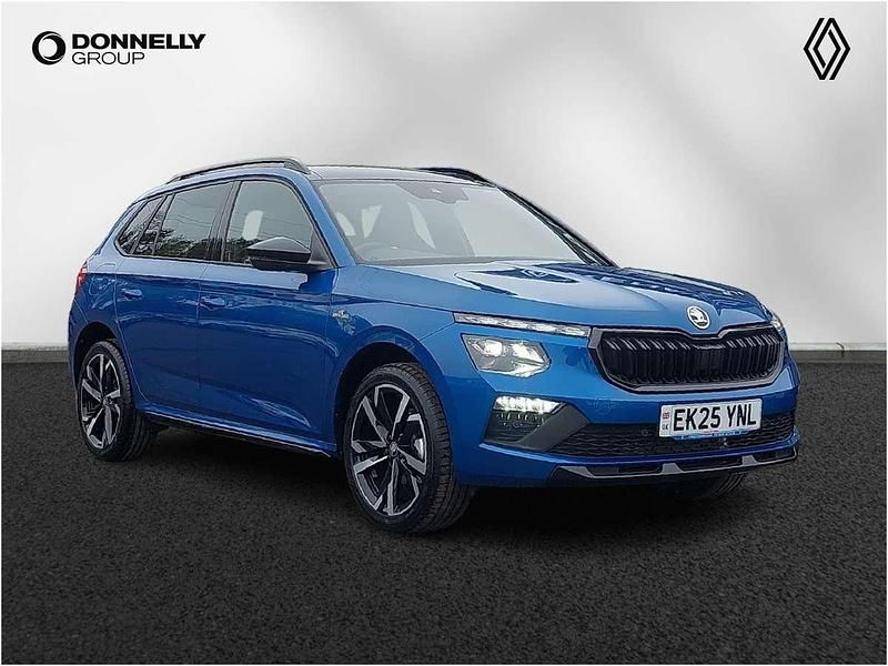 Blue New 2025 Skoda Kamiq Monte Carlo SUV | £23,995 - Image 1/4
