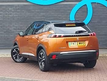 Used Peugeot e-2008 GTi 100 kW (136 HP) 2023 Orange SUV