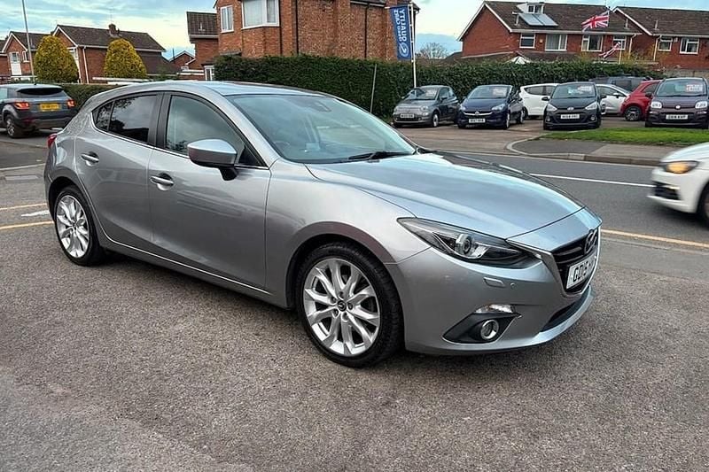 Silver Used 2015 Mazda 3 Inclusive Hatchback | £7,491 (Fair price) - Image 1/1