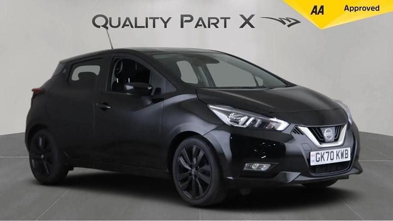 Used Nissan Micra Tekna 2020 Black Hatchback