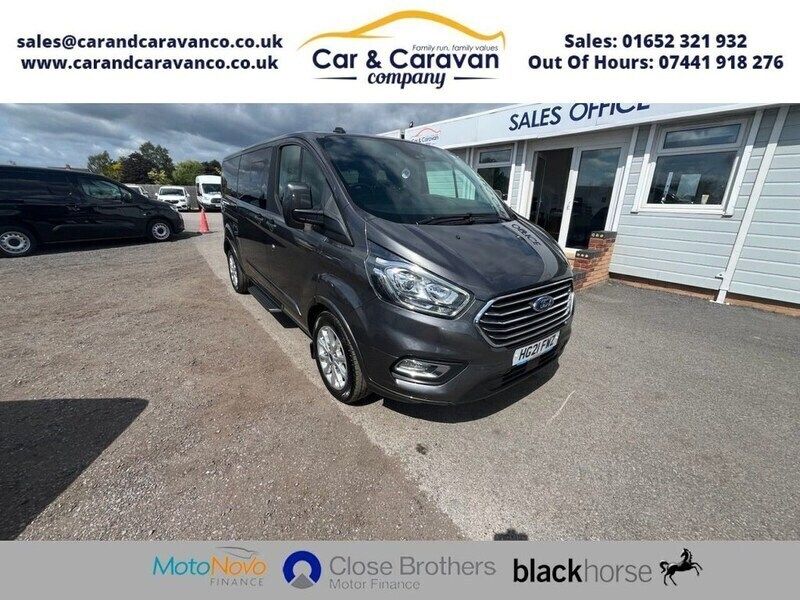 Grey Used 2021 Ford Tourneo Custom Titanium | £16,750 - Image 1/4