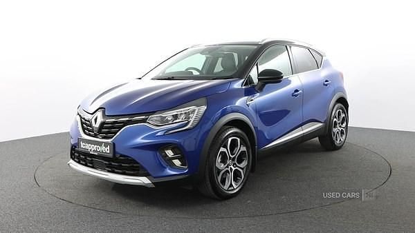 Blue/black Used 2023 Renault Captur Techno SUV | £14,995 (Good price) - Image 1/4