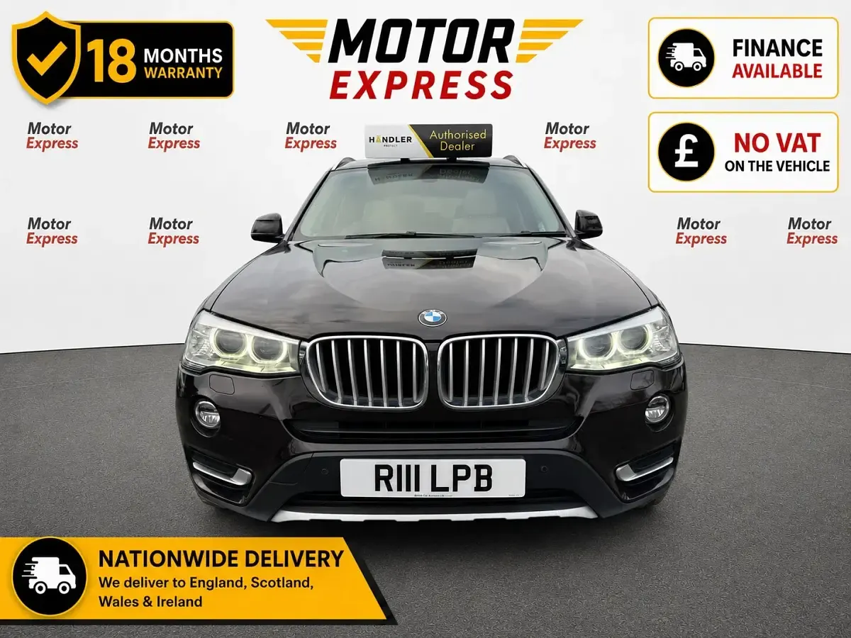 Used BMW X3 xLine 190 HP (139 kW) 2014 Brown SUV