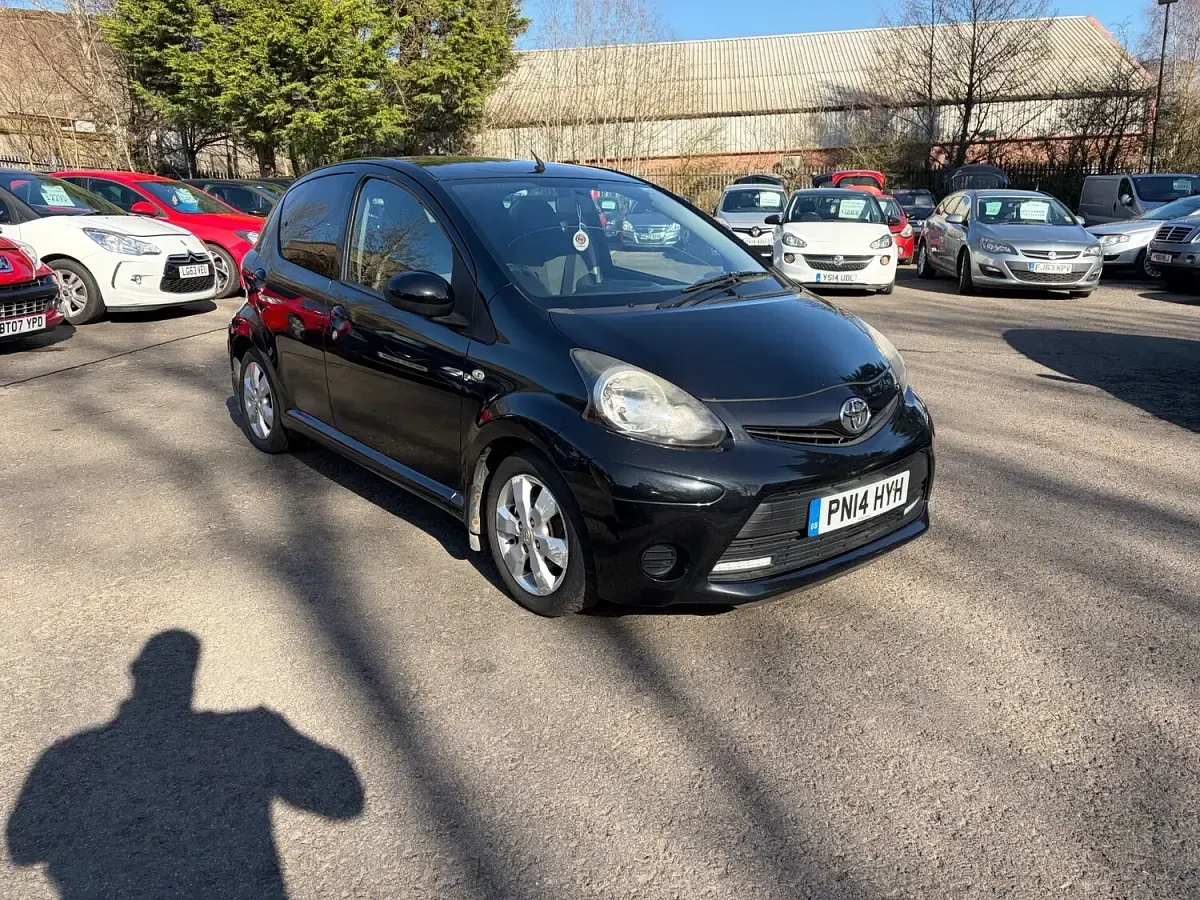 Used Toyota Aygo Style 2014 Black Hatchback