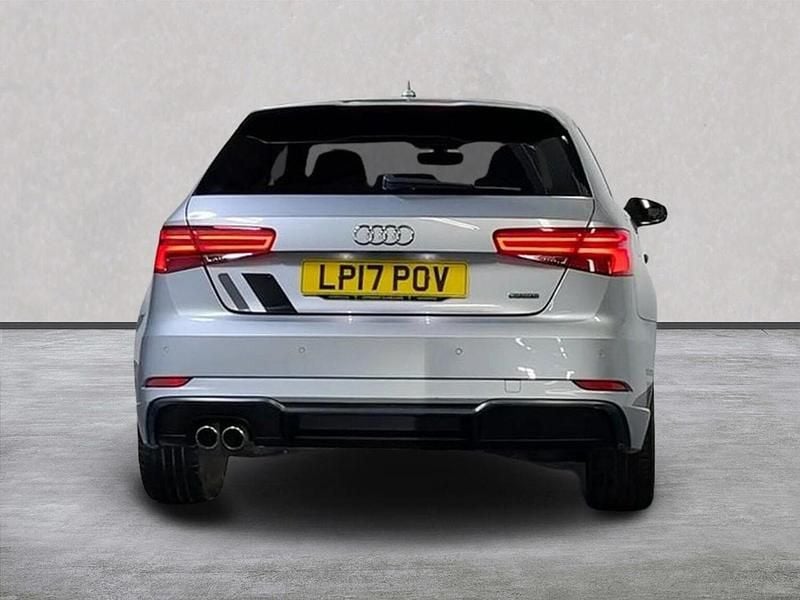 Used Audi A3 Black Edition 2017 Silver Hatchback