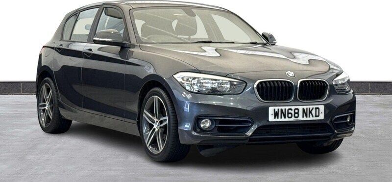 Mineral grey Used 2018 BMW 118 Sport Line Hatchback | £10,975 (Super price) - Image 1/4