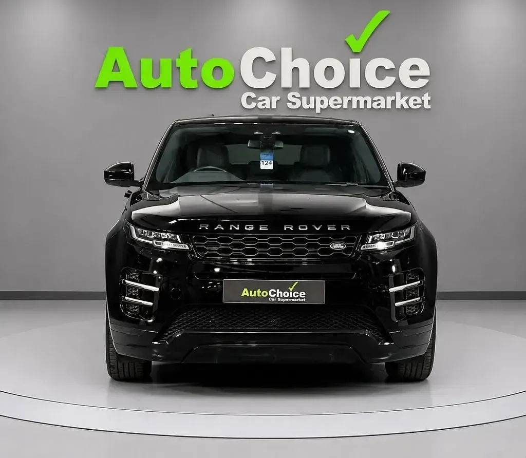 Käytetty Land Rover Range Rover evoque R-Dynamic 150 HP (110 kW) 2020 Musta Katumaasturi