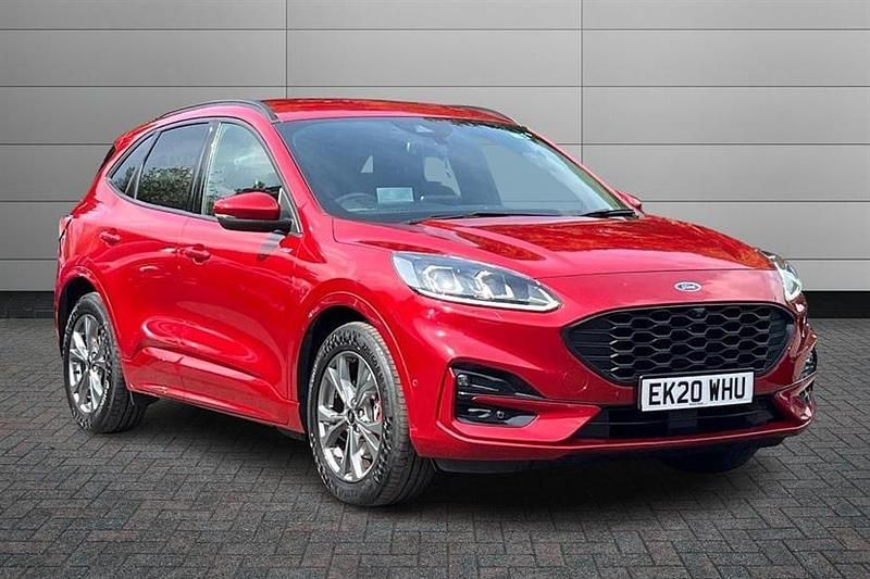 Lucid red Used 2020 Ford Kuga ST-Line SUV | £18,000 (Fair price) - Image 1/4