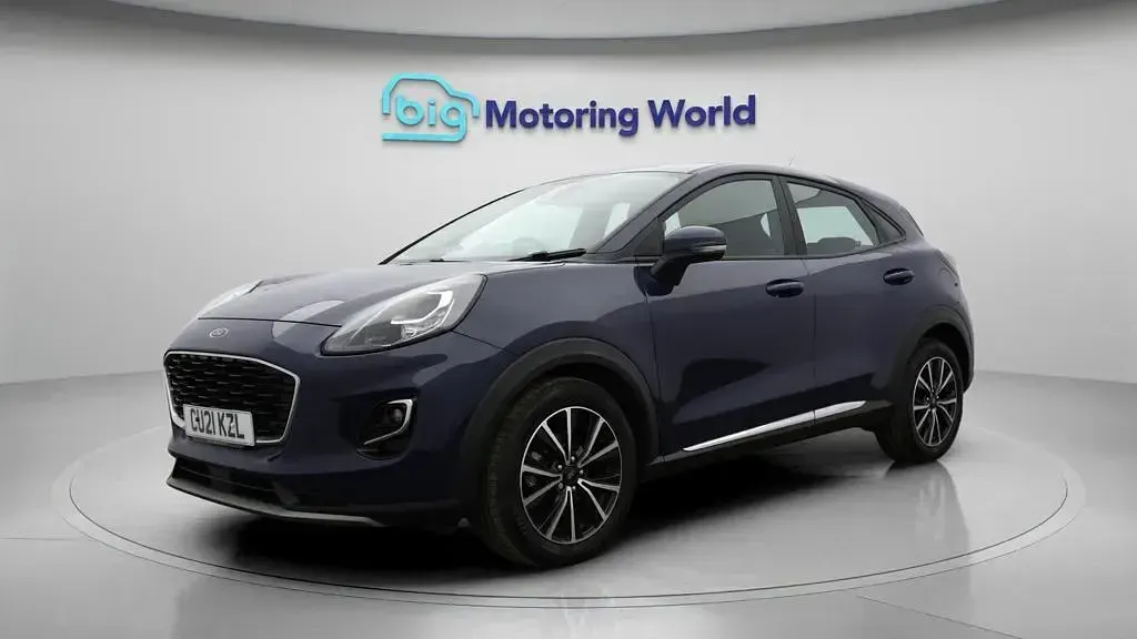 Used Ford Puma Titanium 125 HP (91 kW) 2021 Blue SUV
