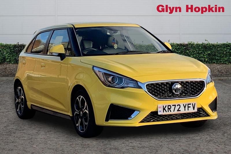Yellow Used 2023 MG MG3 Exclusive Hatchback | £11,383 (Fair price) - Image 1/4