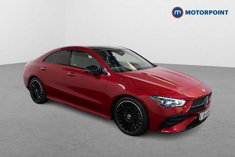 Used Mercedes CLA200 AMG Line Premium Plus 2024 Red Coupe