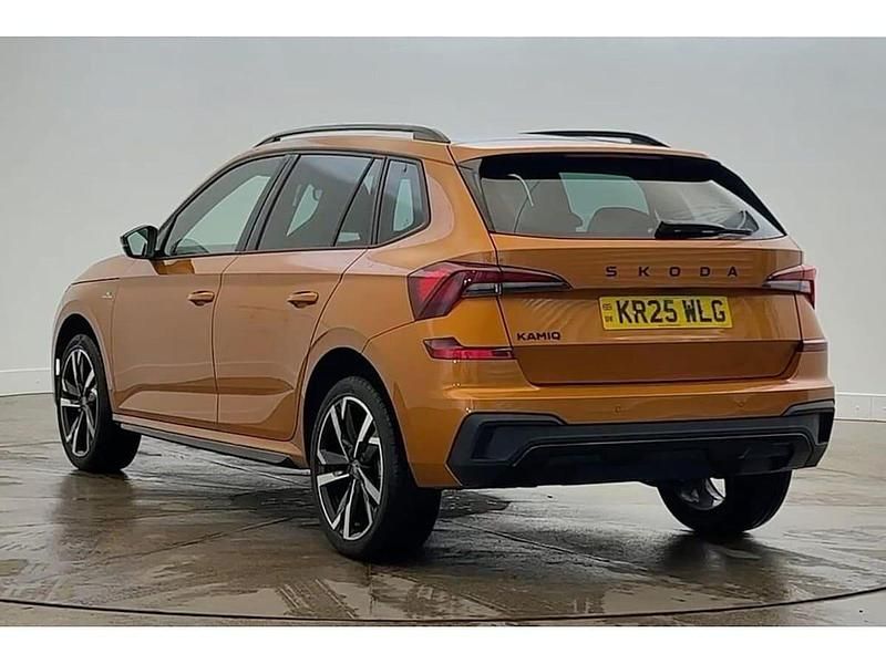 Used Skoda Kamiq Monte Carlo 113 HP (83 kW) 2025 Phoenix orange metallic SUV