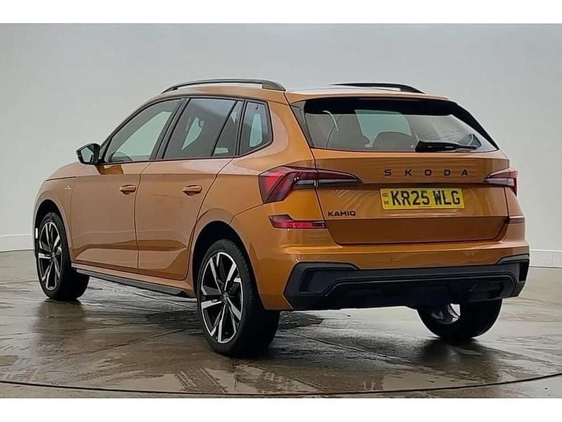 Used Skoda Kamiq Monte Carlo 85 HP (62 kW) 2025 Phoenix orange metallic SUV