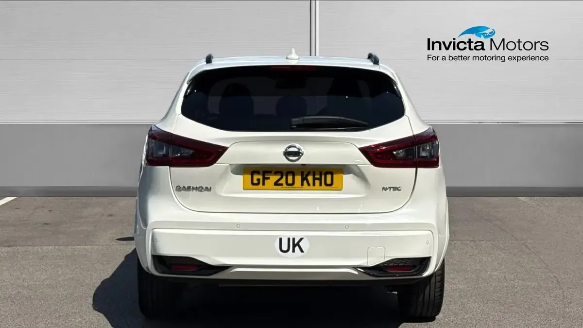 Used Nissan Qashqai N-TEC 160 HP (117 kW) 2020 Storm white pearl SUV