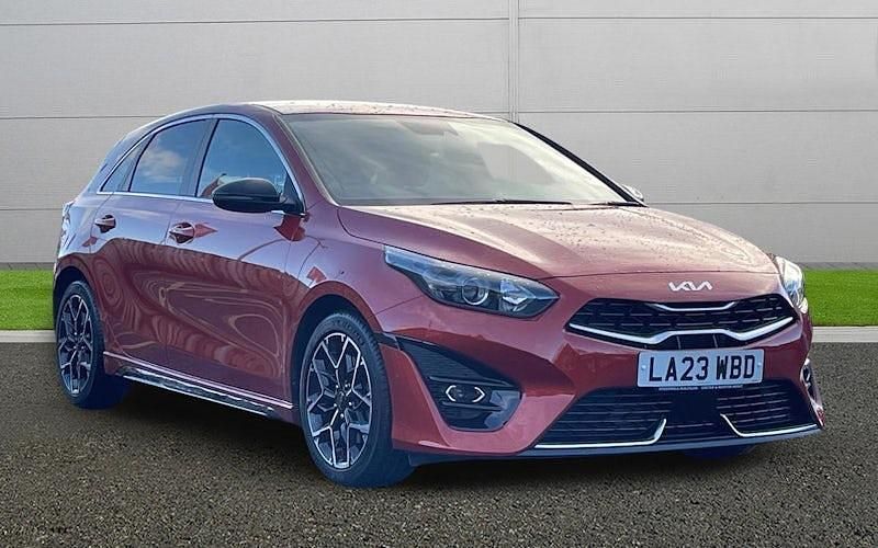 Orange Used 2023 Kia Ceed GT-Line Hatchback | £17,499 (Fair price) - Image 1/4