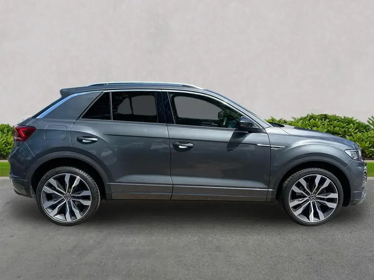 Used VW T-Roc R-line 150 HP (110 kW) 2021 Grey SUV