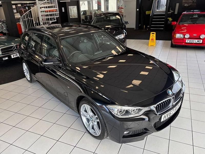 Used BMW 330 M Sport 258 HP (189 kW) 2017 Black Estate