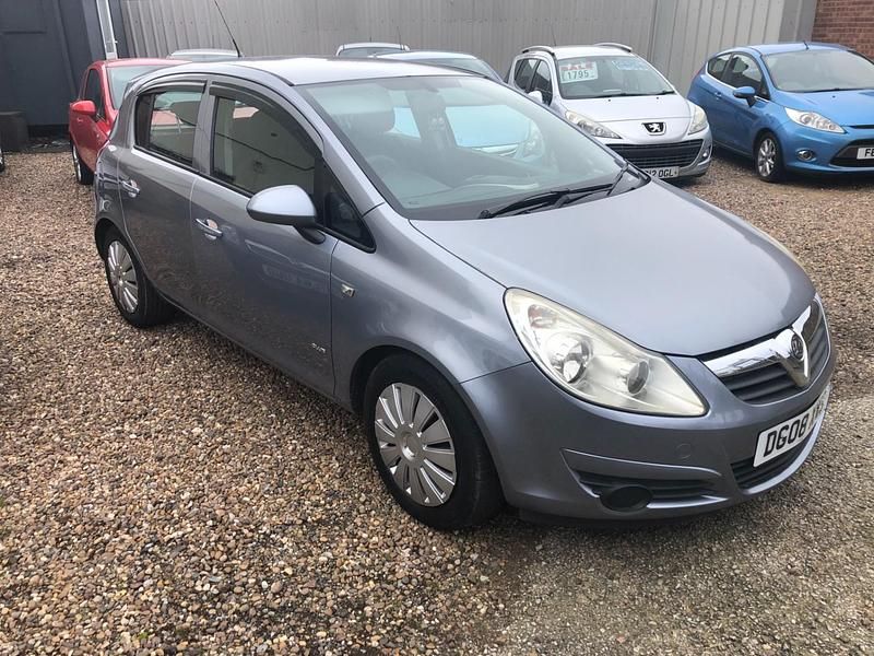 Used Vauxhall Corsa Club 2008 Silver Hatchback