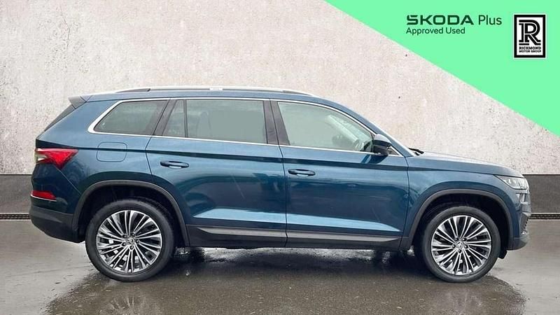 Used Skoda Kodiaq SE L Executive 150 HP (110 kW) 2022 Blue SUV