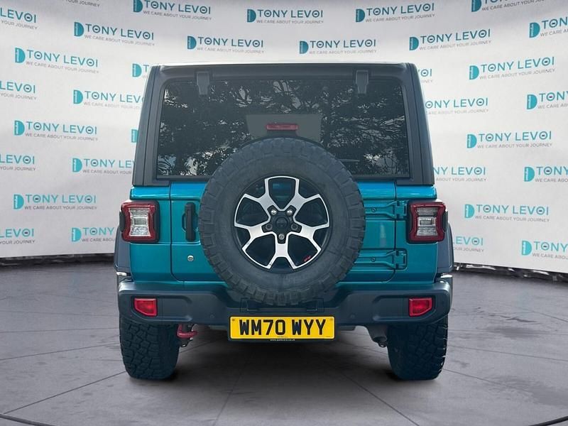 Used Jeep Wrangler Rubicon 272 HP (200 kW) 2021 Turquoise SUV