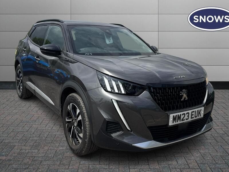 Grey Used 2023 Peugeot 2008 GT SUV | £19,054 (Fair price) - Image 1/4