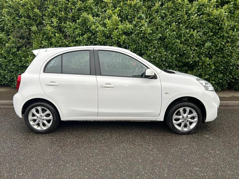 Usado Nissan Micra Acenta 2017 Branco Citadino
