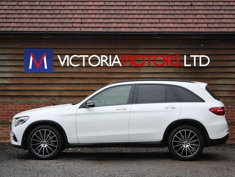 Used Mercedes GLC250 AMG 2019 White Estate