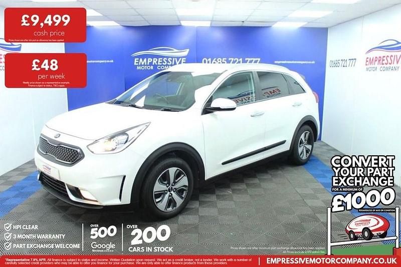 Used Kia Niro 139 HP (102 kW) 2018 White SUV