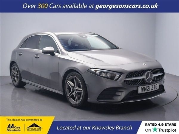 Grey Used 2021 Mercedes A200 AMG line Hatchback | £21,900 (Expensive) - Image 1/1