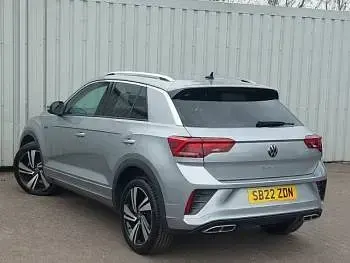 Used VW T-Roc R-line 150 HP (110 kW) 2022 Silver SUV