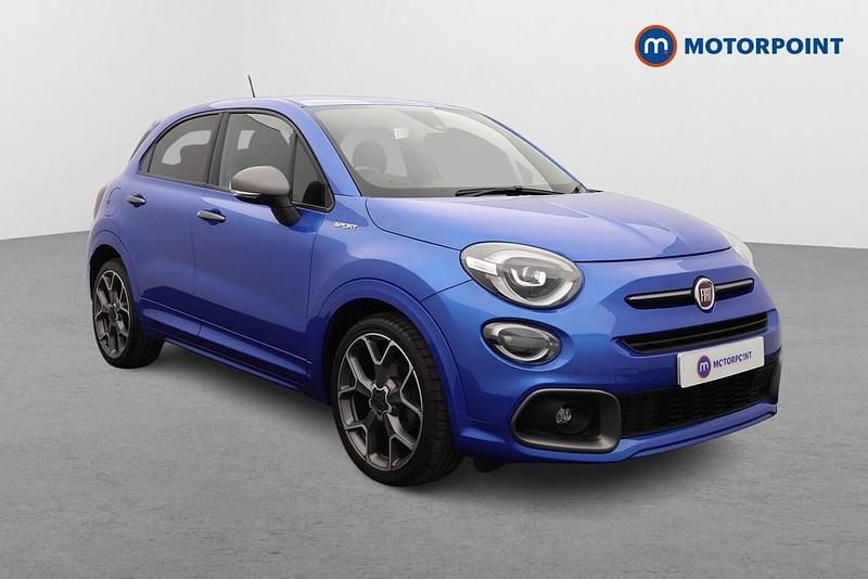 Blue Used 2021 Fiat 500X Sport SUV | £10,799 (Good price) - Image 1/4
