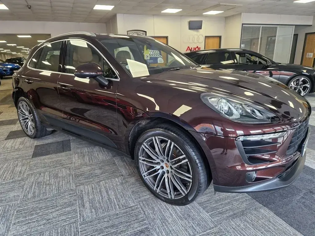 Used Porsche Macan S 2017 Brown SUV