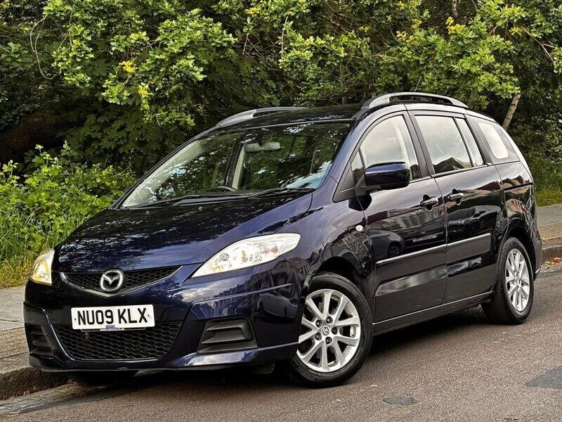 Blue Used 2009 Mazda 5 MPV | £3,795 (Expensive) - Image 1/4