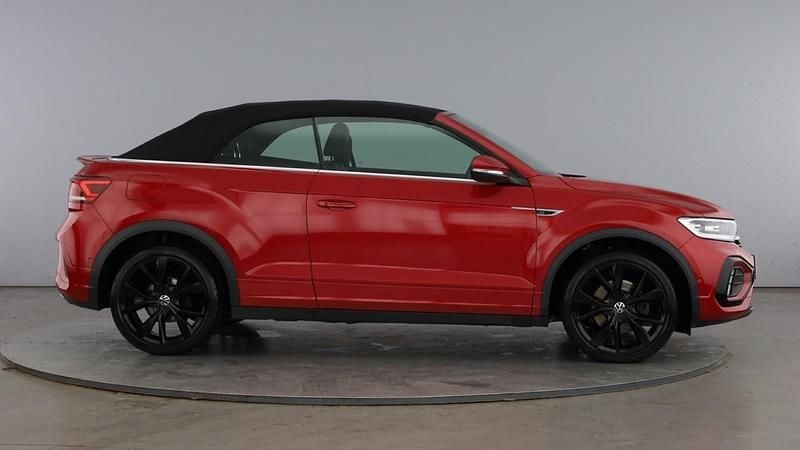 Used VW T-Roc Cabriolet R-line 150 HP (110 kW) 2023 Kings red premium Cabriolet