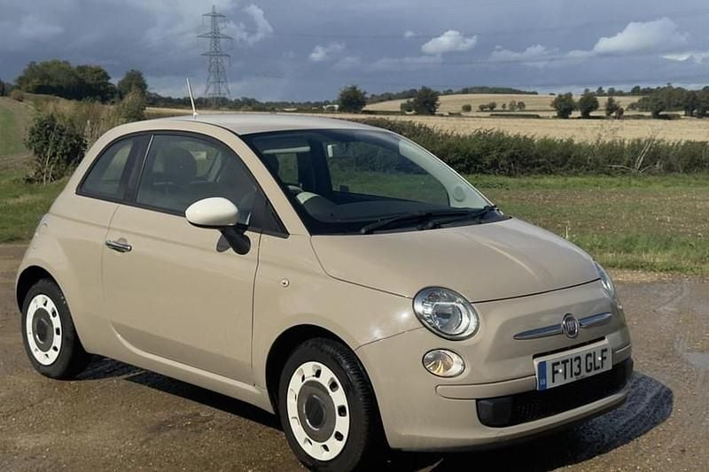 Beige Used 2013 Fiat 500 S Hatchback | £3,995 (Good price) - Image 1/1