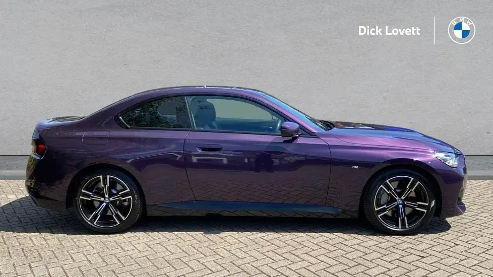 Used BMW 230 Coupé M Sport 245 HP (180 kW) 2023 Purple Coupe
