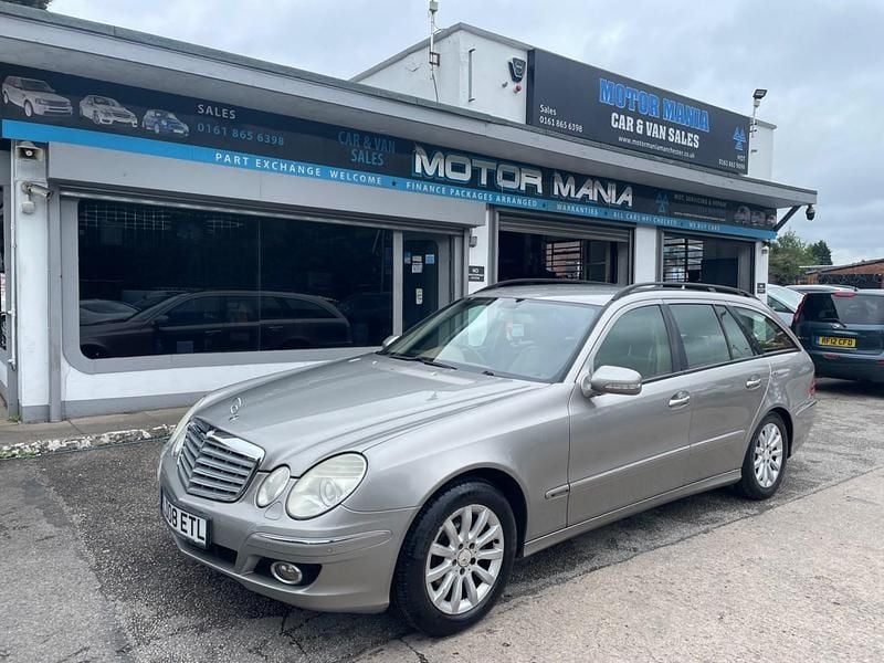 Silver Used 2008 Mercedes E280 Elegance Estate | £1,495 - Image 1/4