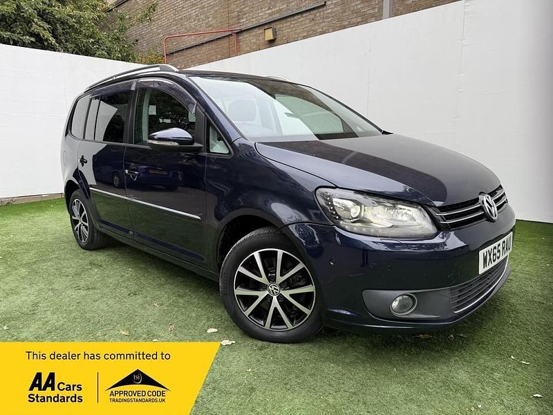 Blue Used 2024 VW Touran SEL MPV | £6,495 - Image 1/4