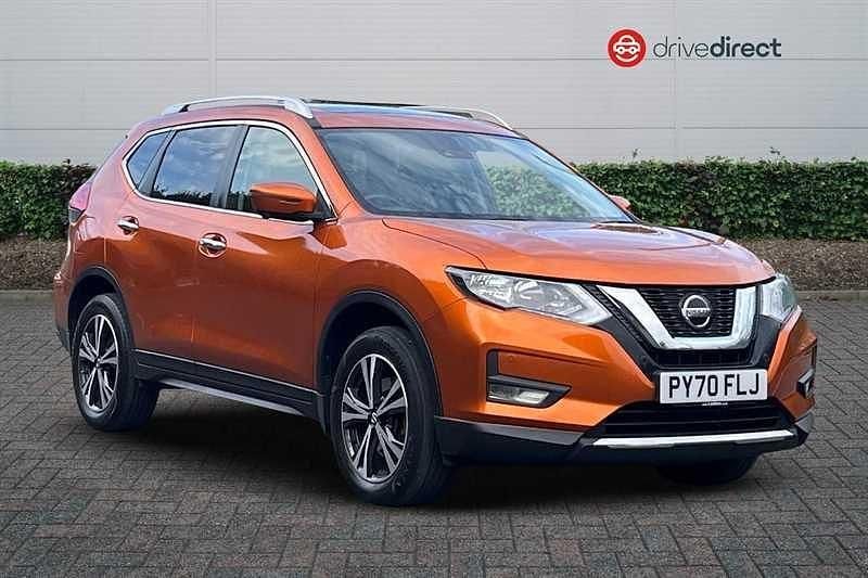 Pearl monarch orange Used 2020 Nissan X-Trail N-Connecta SUV | £13,999 (Good price) - Image 1/4