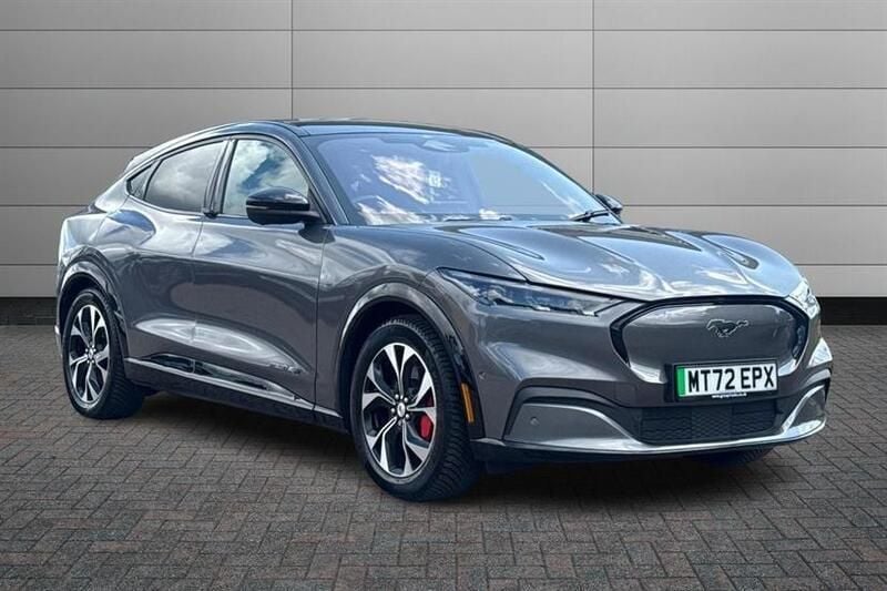 Grey Used 2022 Ford Mustang Mach-E Extended Range SUV | £29,991 (Good price) - Image 1/4
