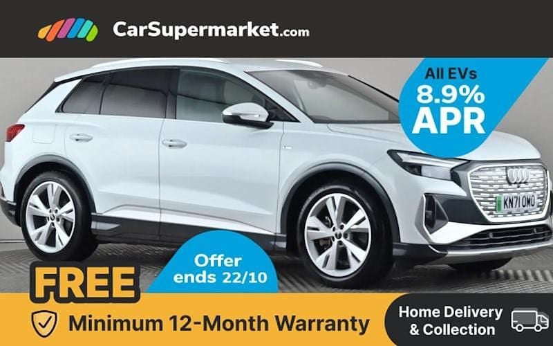 Used 2023 Audi Q4 e-tron S-Line SUV | £24,697 (Super price) - Image 1/3