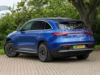Used Mercedes EQC400 AMG Line Premium 300 kW (408 HP) 2023 Blue SUV
