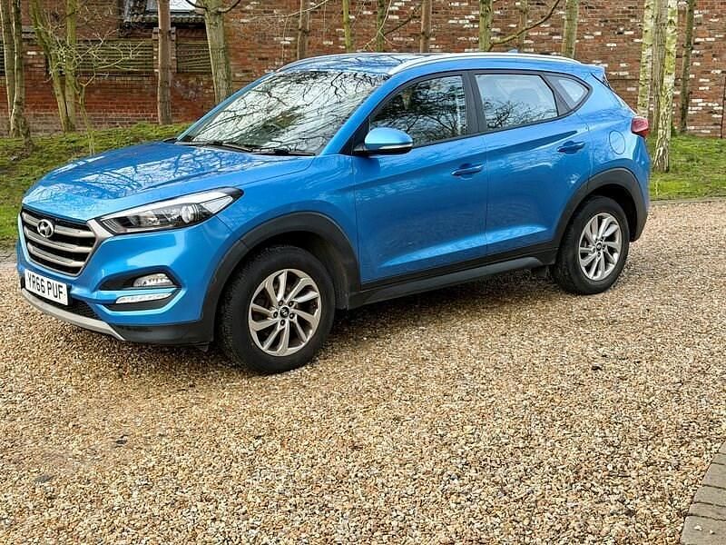 Used Hyundai Tucson SE 2016 Blue SUV
