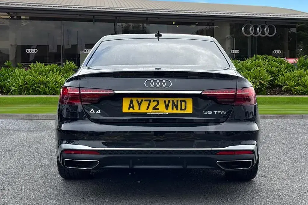 Used Audi A4 S-Line 150 HP (110 kW) 2022 Black Sedan