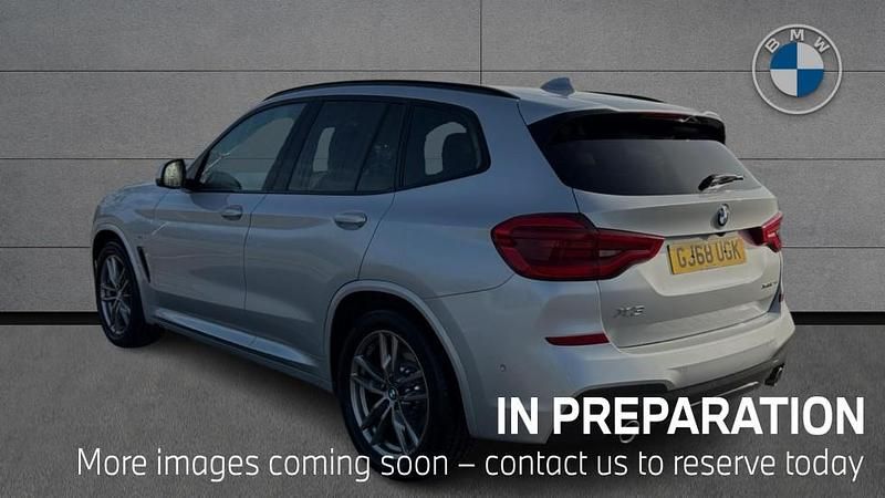 Used BMW X3 M Sport 187 HP (137 kW) 2018 Silver SUV