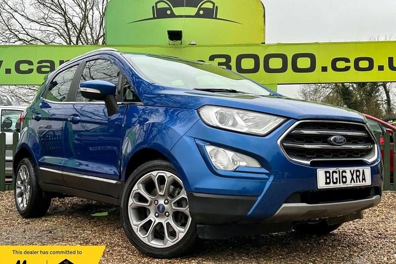 Used Ford Ecosport Titanium 125 HP (91 kW) 2019 Blue SUV