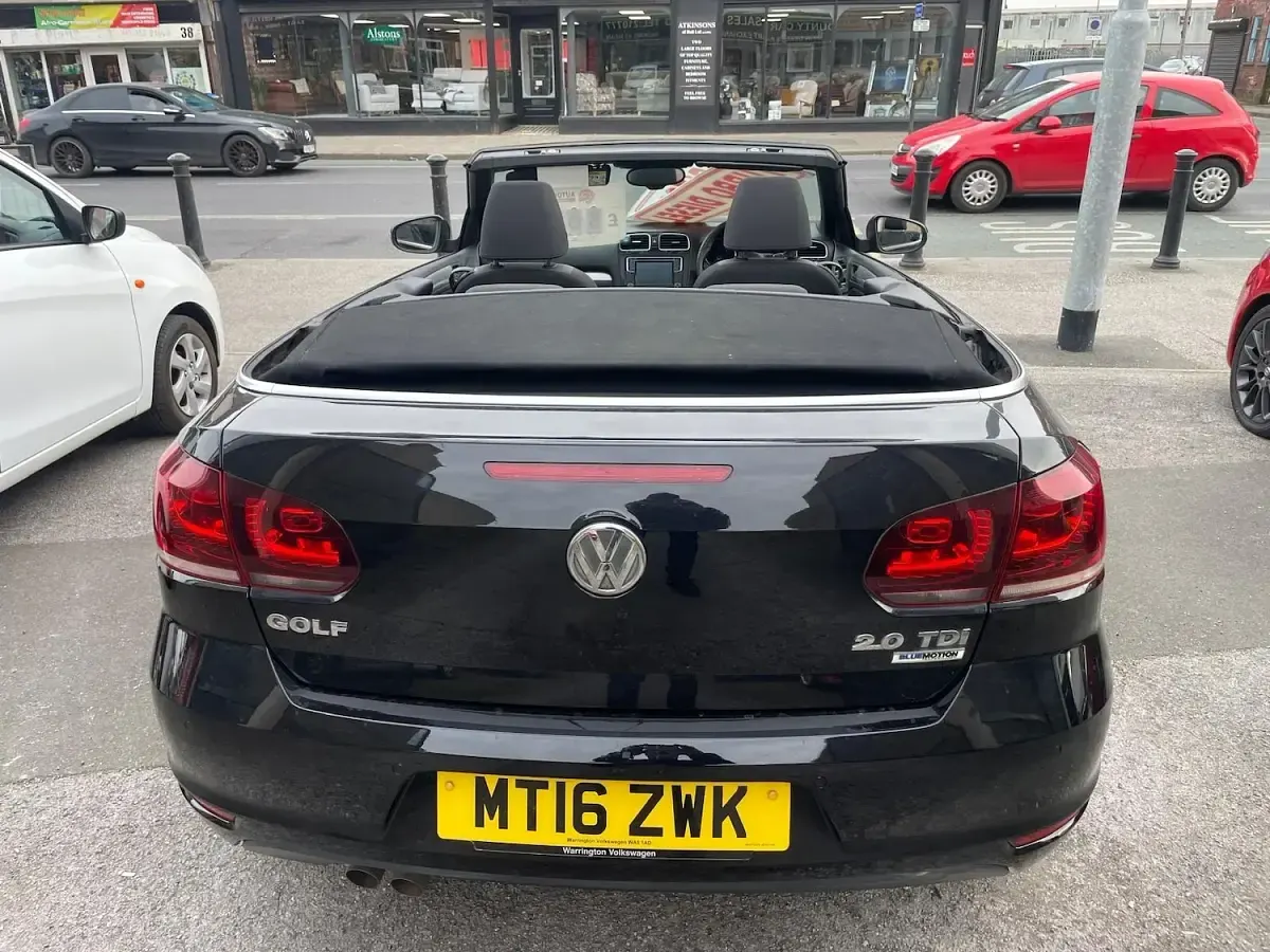 Used VW Golf Cabriolet SE 2016 Black Cabriolet
